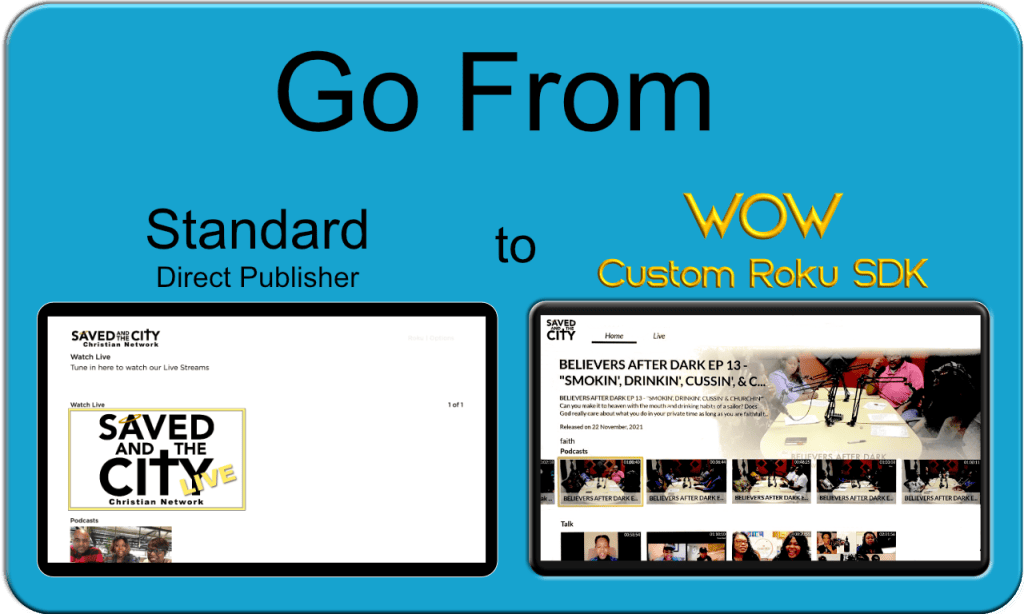 learn how to upgrade roku direct publisher to SDK